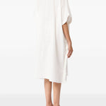 Chemisier con bottoni in bianco Mm6 maison margiela - donna 