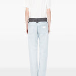 Pantaloni sartoriali con 5 tasche in blu Mm6 maison margiela - donna 
