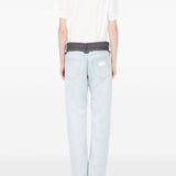 Pantaloni sartoriali con 5 tasche in blu Mm6 maison margiela - donna 