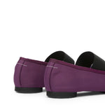 Ballerine anatomiche con fiocco in viola Mm6 maison margiela - donna 