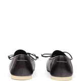 Ballerina con elastico con logo in nero Mm6 maison margiela - donna 