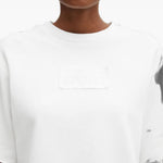 T-shirt a maniche corte con logo in bianco Mm6 maison margiela - unisex 