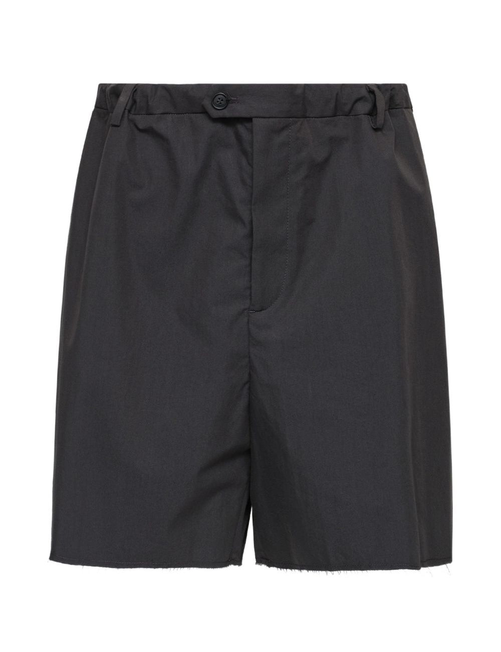 Shorts con pieghe in grigio Mm6 maison margiela - donna 