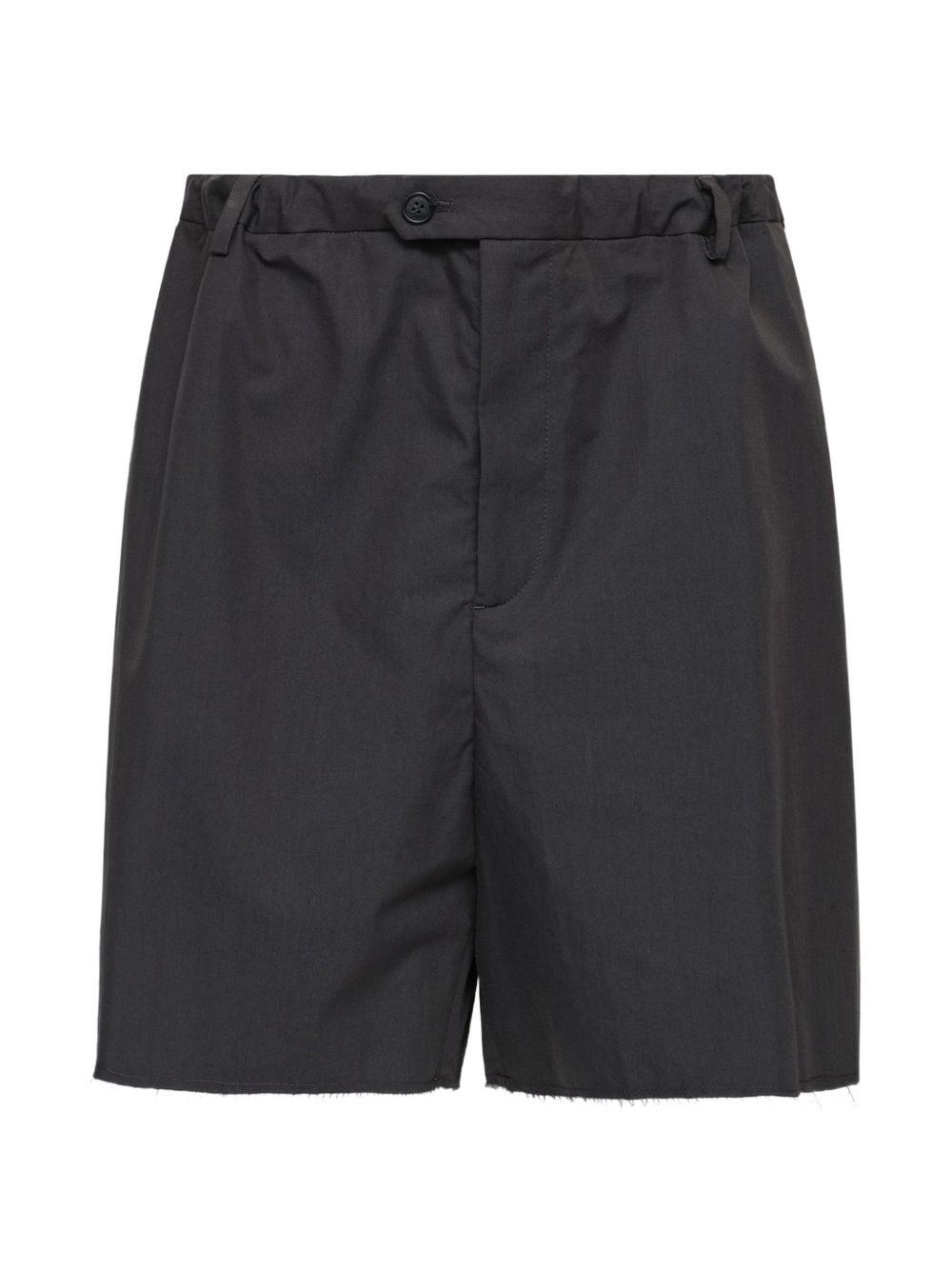 Shorts con pieghe in grigio Mm6 maison margiela - donna 