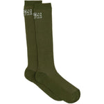 Calzini con logo in verde Mm6 maison margiela - donna 
