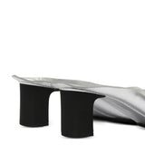 Sandali metallizzati in argento Mm6 maison margiela - donna 