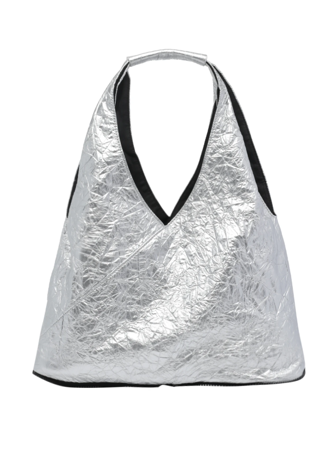Borsa classic japanese in argento Mm6 maison margiela - donna 