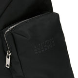 Borsa a tracolla asimmetrica con zip in nero Mm6 maison margiela - donna 