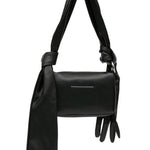 Borsa a spalla glove in nero Mm6 maison margiela - donna 