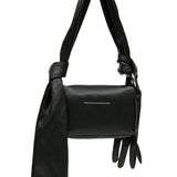 Borsa a spalla glove in nero Mm6 maison margiela - donna 