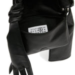 Borsa a spalla glove in nero Mm6 maison margiela - donna 