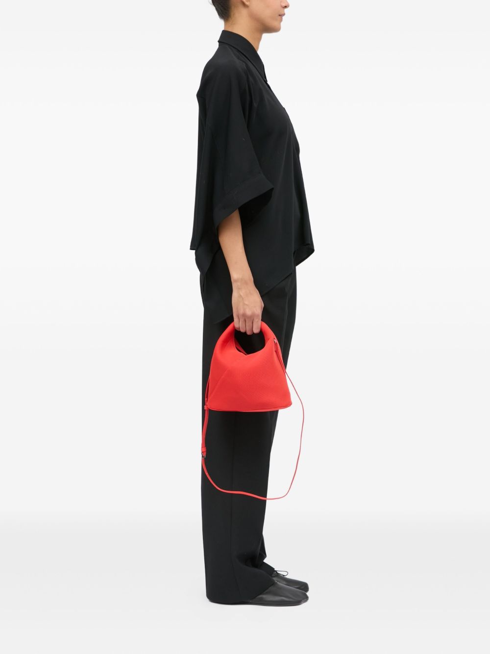 Borsa japanese in rosso Mm6 maison margiela - donna 