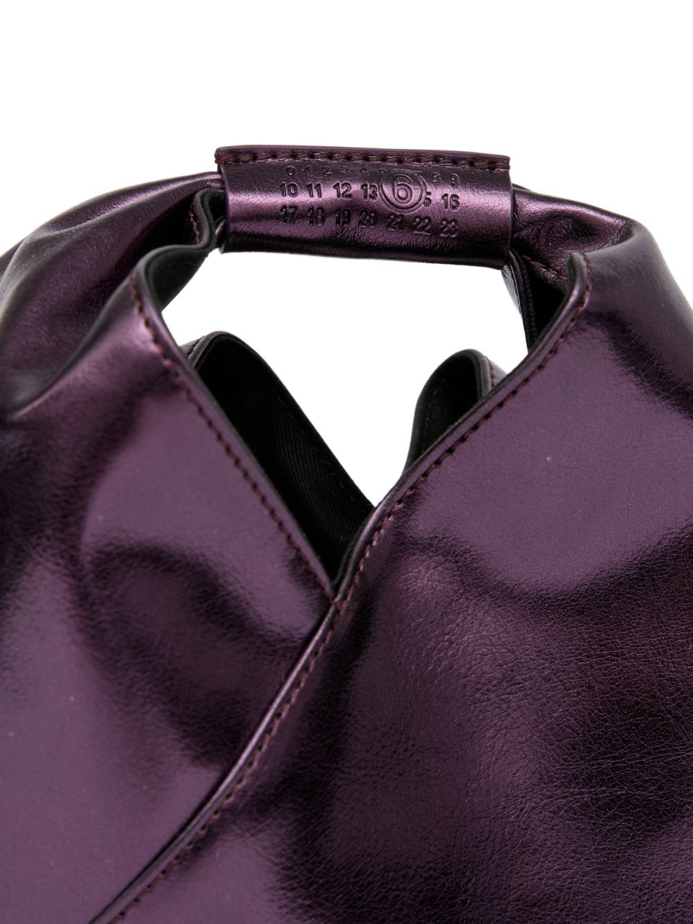 Borsa a mano Japanese in viola MM6 Maison Margiela - donna 