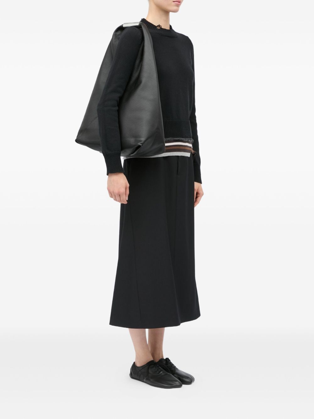 Borsa japanese in nero Mm6 maison margiela - donna 