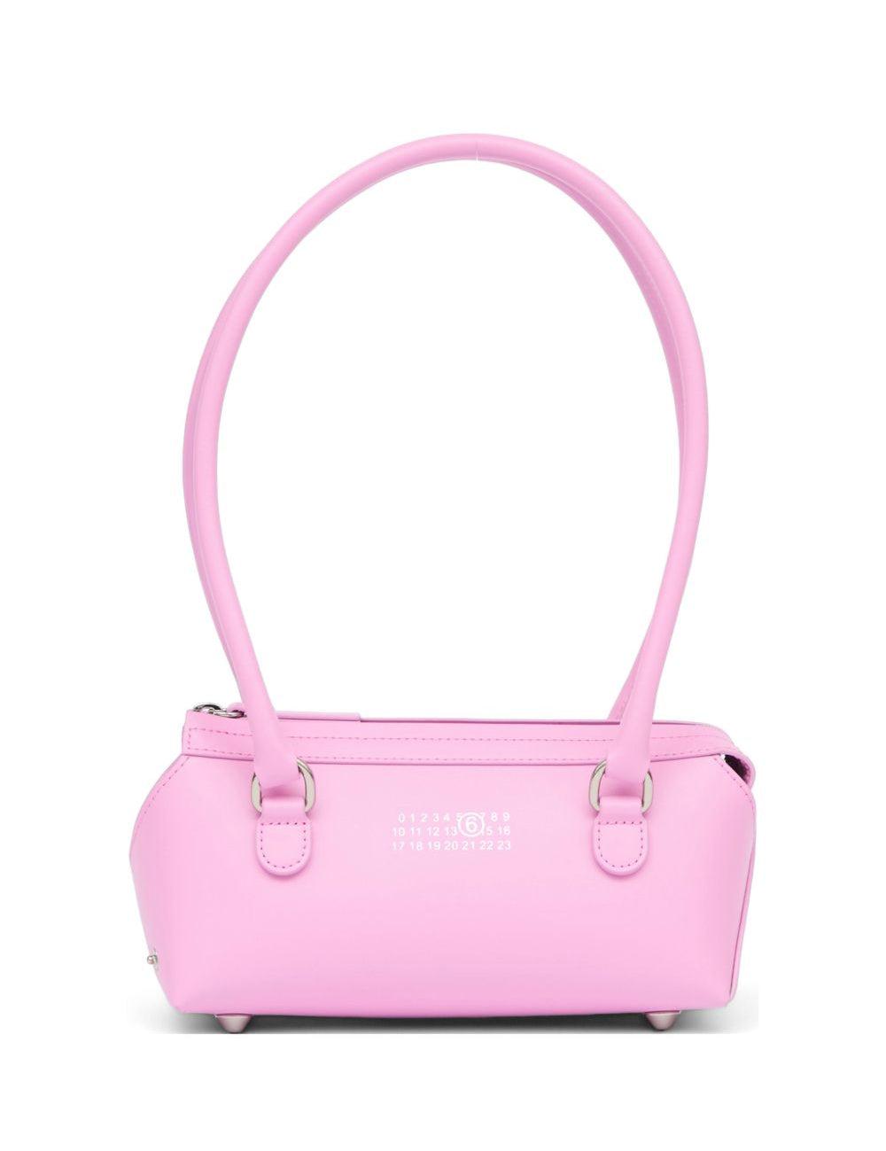 Borsa a spalla bauletto J mini in rosa MM6 Maison Margiela - donna 
