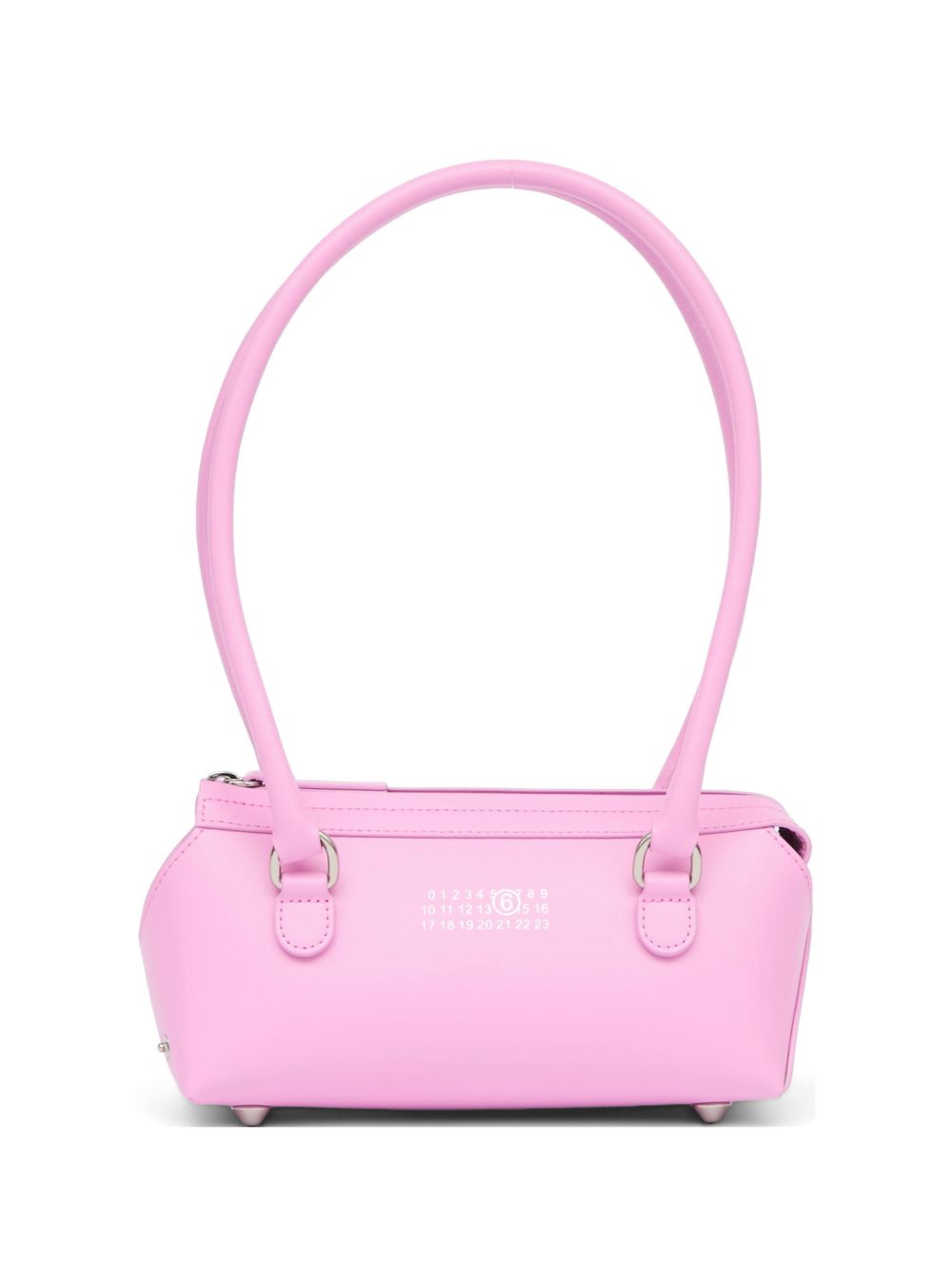 Borsa a spalla bauletto J mini in rosa MM6 Maison Margiela - donna 