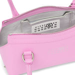 Borsa a spalla bauletto J mini in rosa MM6 Maison Margiela - donna 