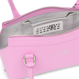Borsa a spalla bauletto J mini in rosa MM6 Maison Margiela - donna 