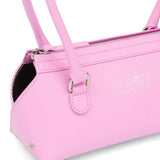 Borsa a spalla bauletto J mini in rosa MM6 Maison Margiela - donna 