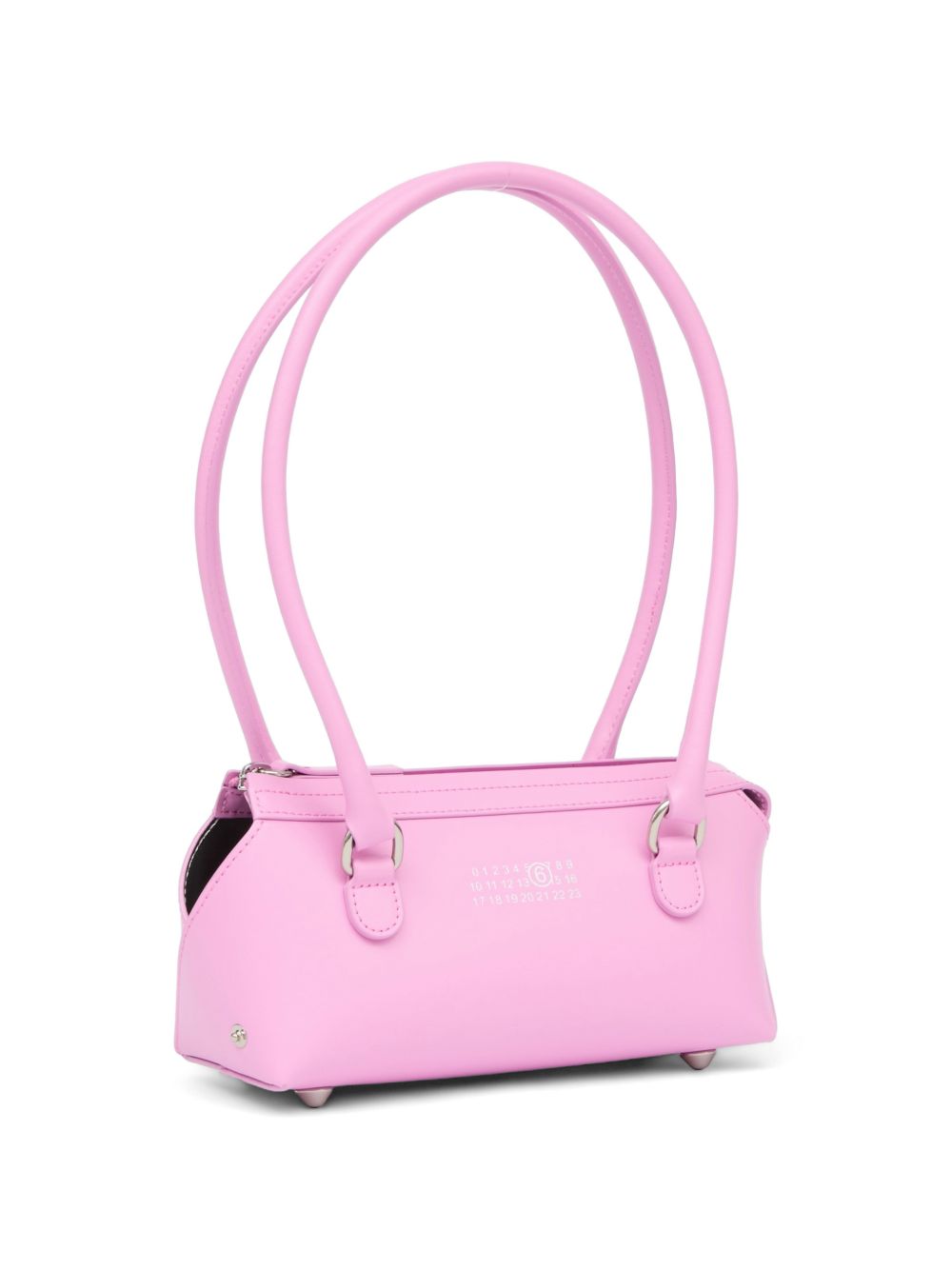 Borsa a spalla bauletto J mini in rosa MM6 Maison Margiela - donna 
