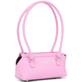 Borsa a spalla bauletto J mini in rosa MM6 Maison Margiela - donna 