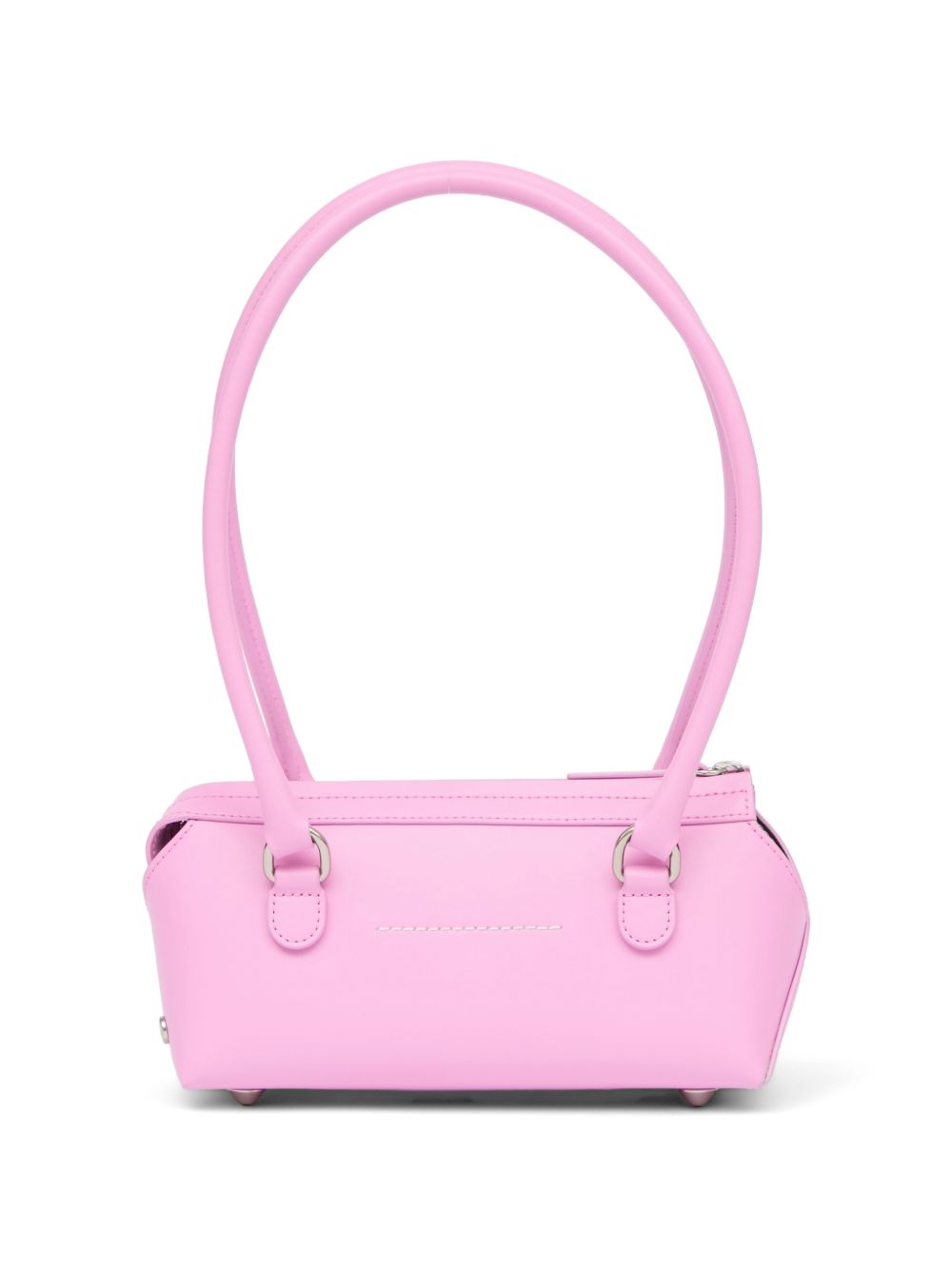 Borsa a spalla bauletto J mini in rosa MM6 Maison Margiela - donna 