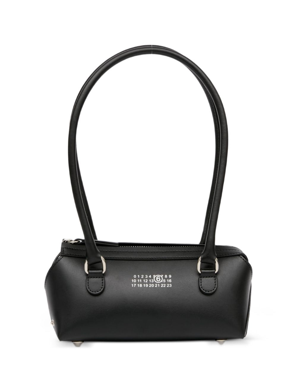 Borsa a spalla bauletto J mini in nero MM6 Maison Margiela - donna 