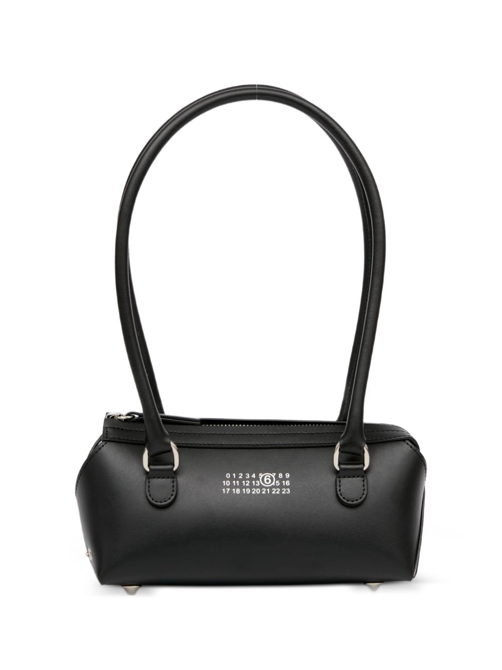 Borsa a spalla bauletto J mini in nero MM6 Maison Margiela - donna 