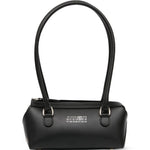 Borsa a spalla bauletto J mini in nero MM6 Maison Margiela - donna 