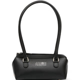 Borsa a spalla bauletto J mini in nero MM6 Maison Margiela - donna 