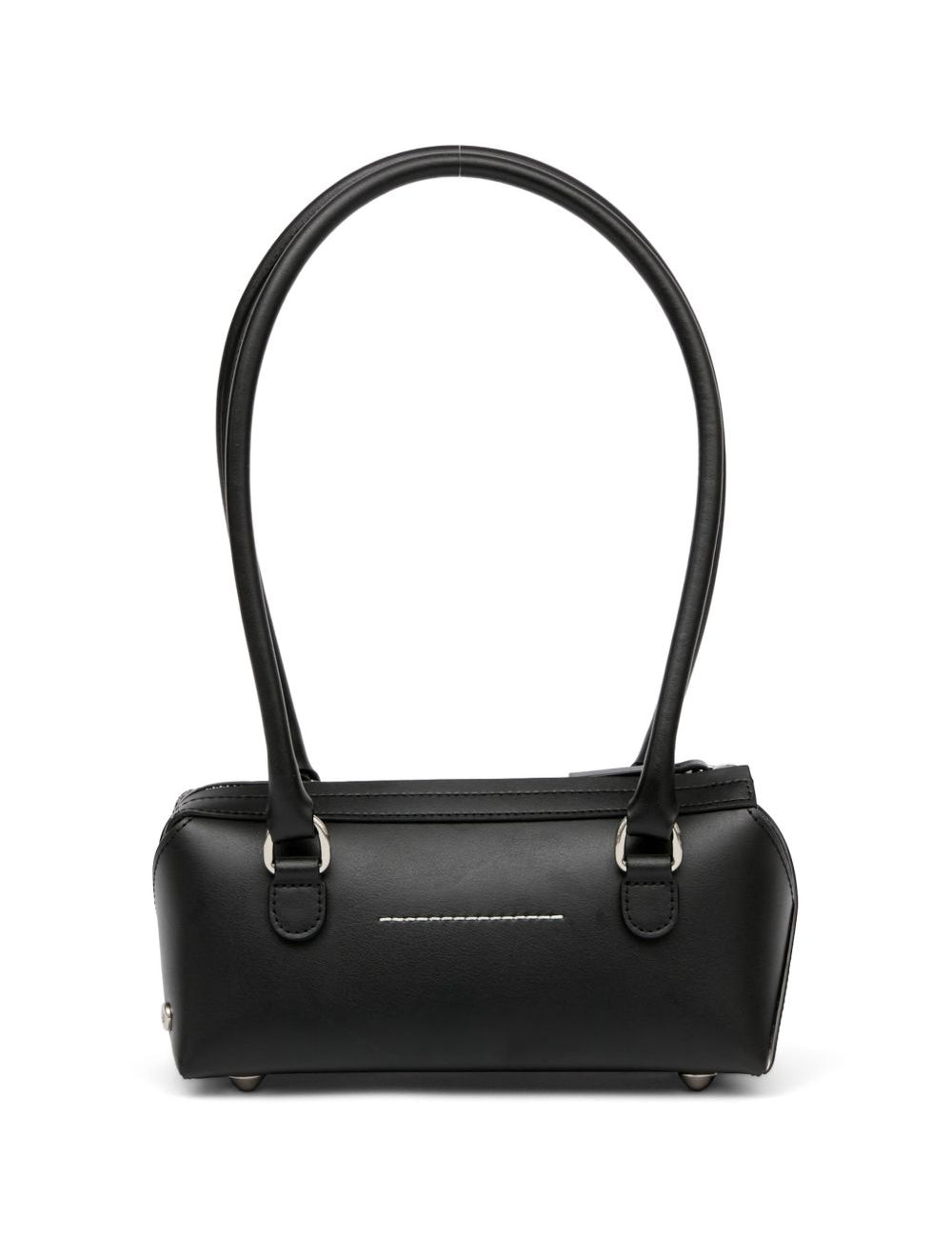 Borsa a spalla bauletto J mini in nero MM6 Maison Margiela - donna 