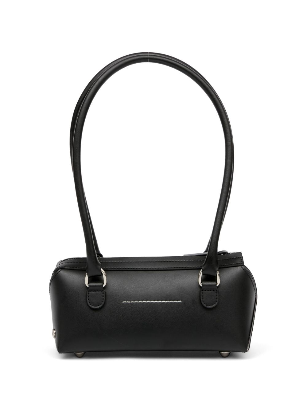 Borsa a spalla bauletto J mini in nero MM6 Maison Margiela - donna 