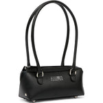 Borsa a spalla bauletto J mini in nero MM6 Maison Margiela - donna 