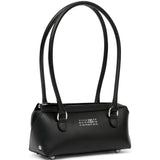 Borsa a spalla bauletto J mini in nero MM6 Maison Margiela - donna 