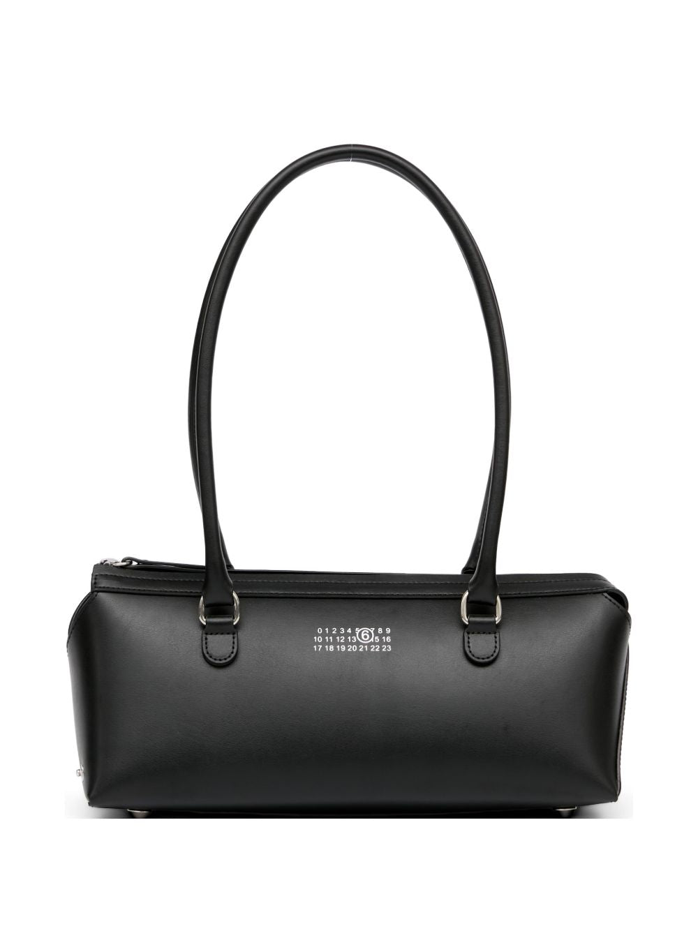 Borsa a spalla bauletto J medium in nero MM6 Maison Margiela - donna 