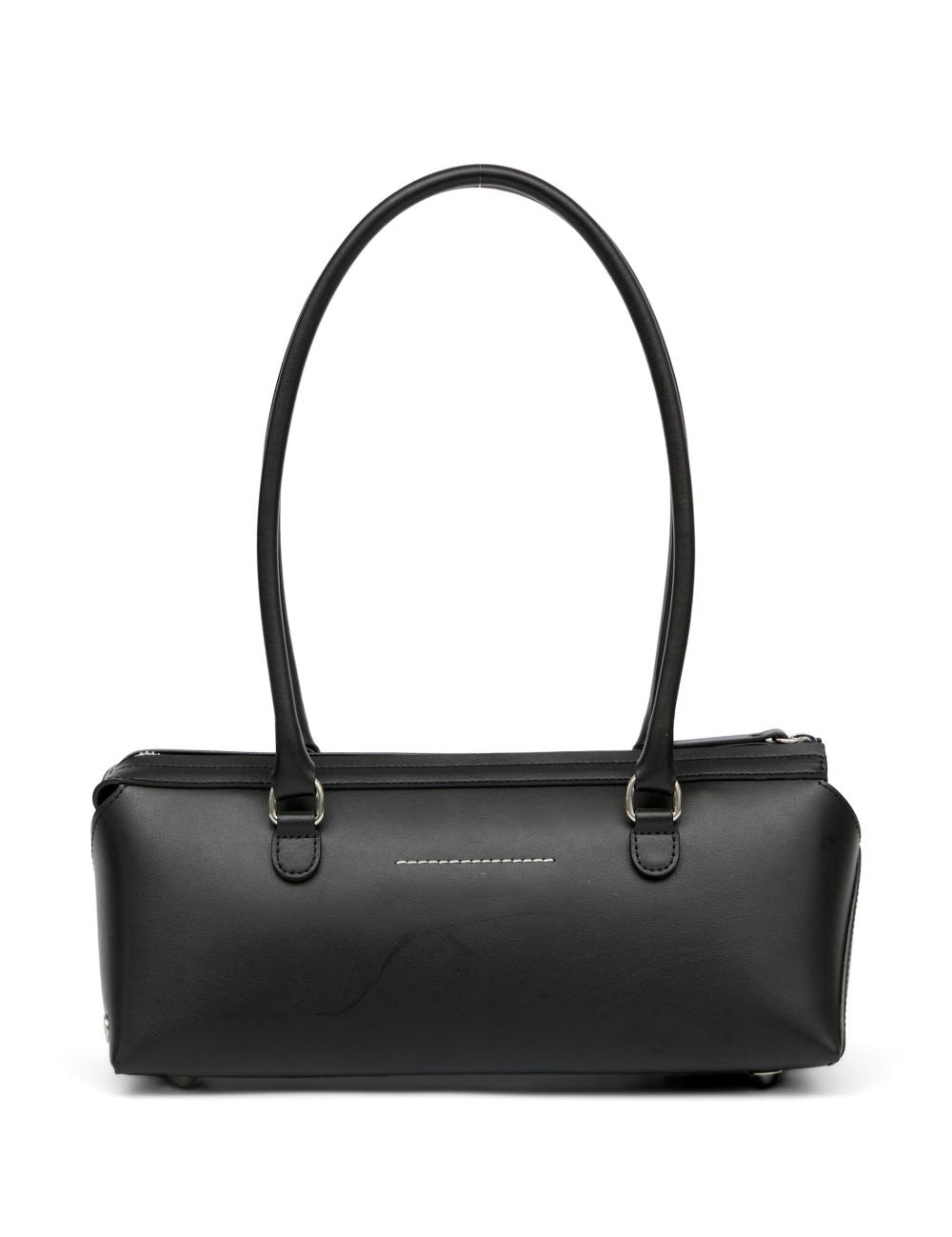 Borsa a spalla bauletto J medium in nero MM6 Maison Margiela - donna 