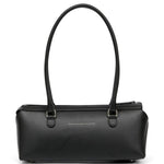 Borsa a spalla bauletto J medium in nero MM6 Maison Margiela - donna 