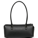 Borsa a spalla bauletto J medium in nero MM6 Maison Margiela - donna 