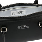 Borsa a spalla bauletto J medium in nero MM6 Maison Margiela - donna 