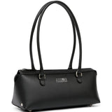 Borsa a spalla bauletto J medium in nero MM6 Maison Margiela - donna 
