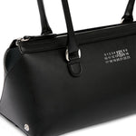Borsa a spalla bauletto J medium in nero MM6 Maison Margiela - donna 