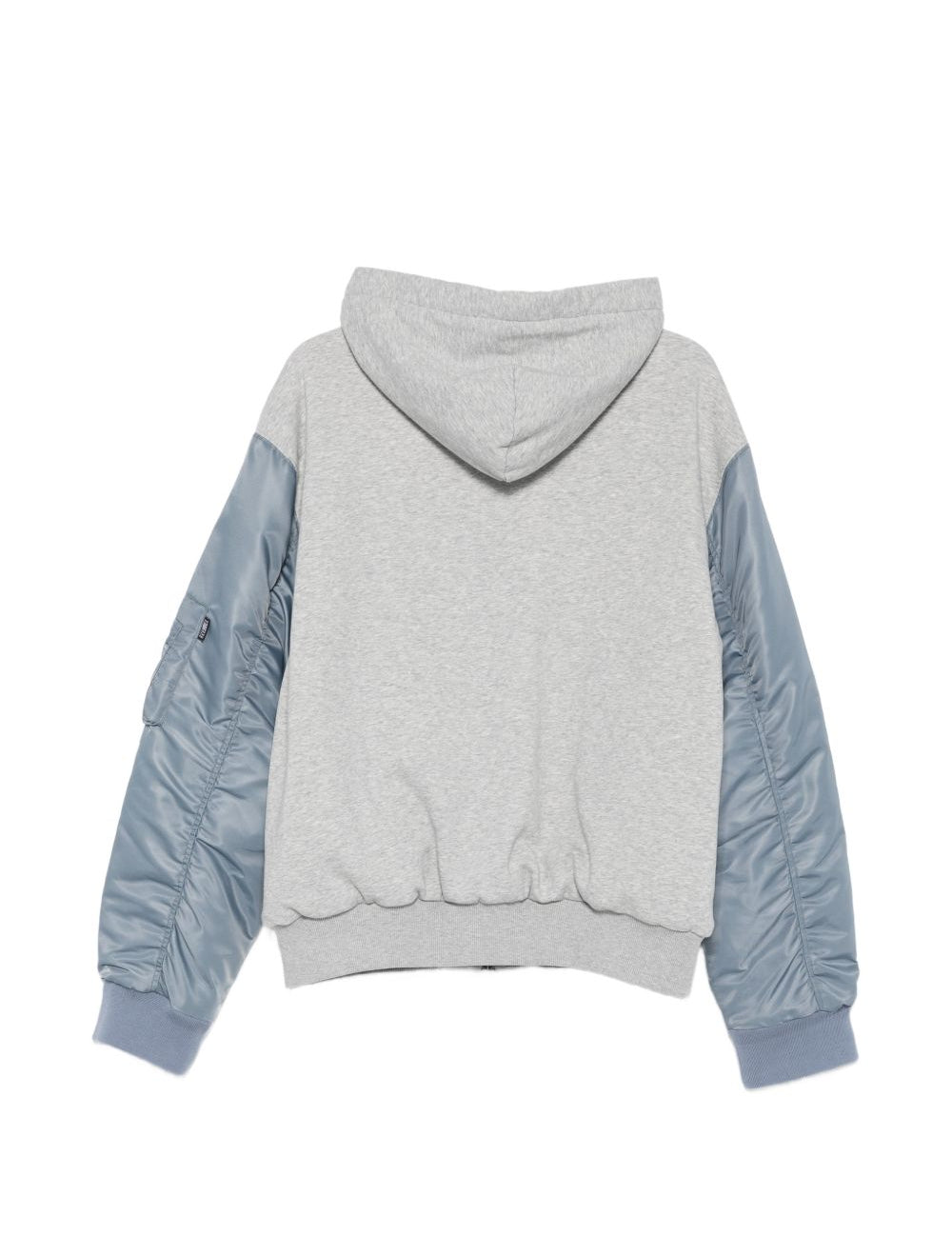 Giacca con cappuccio in grigio e azzurro MM6 MAISON MARGIELA - DONNA 
