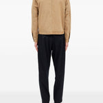Giacca-camicia con tasche in beige Mm6 maison margiela - uomo 