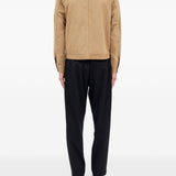 Giacca-camicia con tasche in beige Mm6 maison margiela - uomo 