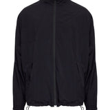 Giacca a vento con zip in nero Mm6 maison margiela - uomo 