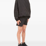 Giacca a vento con zip in nero Mm6 maison margiela - uomo 