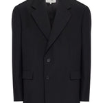 Blazer monopetto in nero MM6 Maison Margiela - uomo 