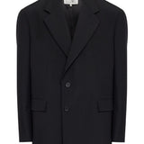 Blazer monopetto in nero MM6 Maison Margiela - uomo 