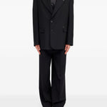 Blazer monopetto in nero MM6 Maison Margiela - uomo 