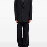 Blazer monopetto in nero MM6 Maison Margiela - uomo 